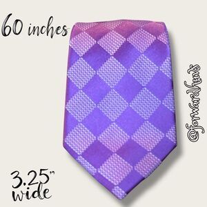 Donald J Trump Purple Silk Neck Tie – Elegant and Luxurious
